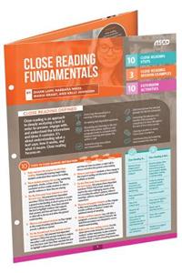 Close Reading Fundamentals (Quick Reference Guide 25-Pack)