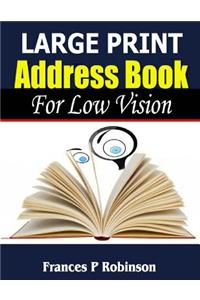 Large Print Address Book