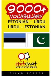 9000+ Estonian - Urdu Urdu - Estonian Vocabulary
