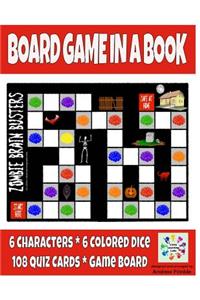 Board Game in a Book - Zombie Brain Busters