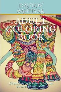Adult Coloring Book: World of Animals