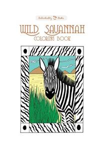 Wild Savannah Colouring Book