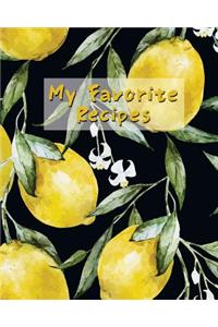 My Favorite Recipes