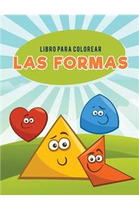 Libro para colorear las formas