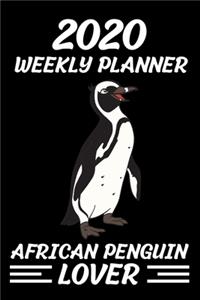 2020 Weekly Planner African penguin Lover