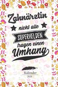 Zahnärztin Kalender 2020