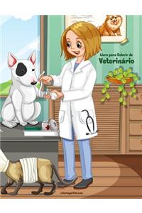 Livro para Colorir de Veterinário