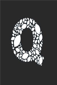 The Letter Q from Leafs for nature lovers Journal