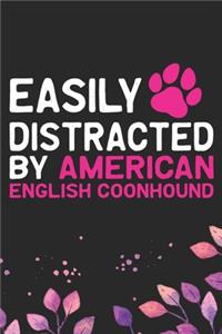 Easily Distracted by American English Coonhound