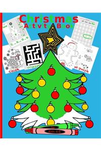 Christmas Activity Book for Kids 4-6