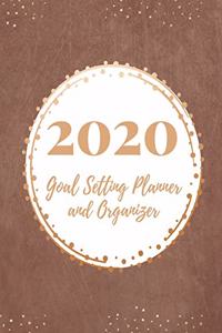2020 Goal Setting Planner and Organizer