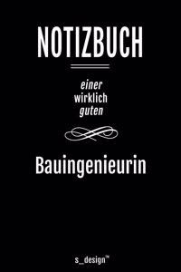 Notizbuch für Bauingenieure / Bauingenieur / Bauingenieurin: Originelle Geschenk-Idee [120 Seiten liniertes blanko Papier ]