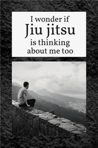 I Wonder if Jiu jitsu is Thinking About Me Too