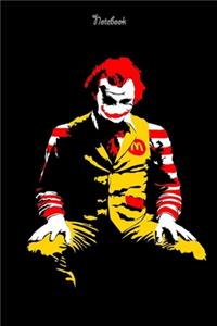 The Jocker Design 3 Notebook Comics For Jocker Fans and Lovers