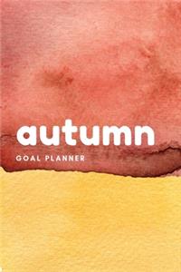 Autumn Goal Planner