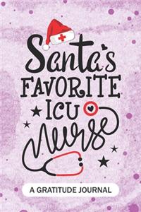 Santa's Favorite ICU Nurse - A Gratitude Journal