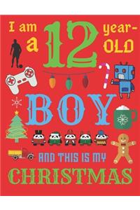 I Am a 12 Year-Old Boy Christmas Book