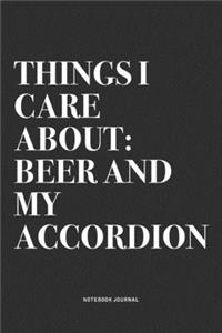 Things I Care About