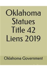 Oklahoma Statues Title 42 Liens 2019
