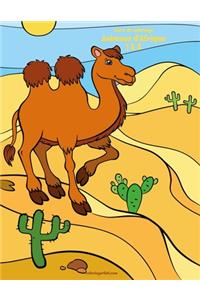 Livre de coloriage Animaux d'Afrique 1 & 2