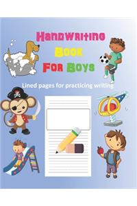 Handwriting Book for Boys