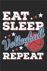Eat Sleep Volleyball Repeat