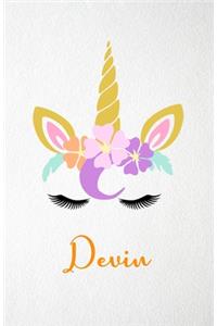 Devin A5 Lined Notebook 110 Pages