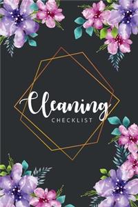 Cleaning checklist