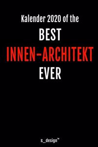 Kalender 2020 für Innen-Architekten / Innen-Architekt / Innen-Architektin