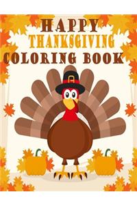 Happy Thanks Giving Coloring Book