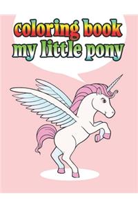 coloring book my little pony