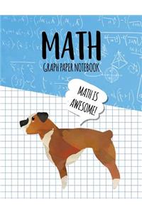 Math Graph Paper Notebook