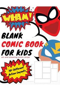 Blank Comic Book for Kids