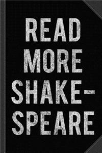 Read More Shakespeare Vintage Journal Notebook