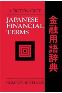 A Dictionary of Japanese Financial Terms