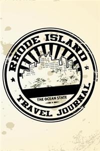 Rhode Island Travel Journal: Blank Lined Vacation Holiday Notebook