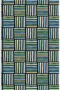 Bullet Journal Criss Cross Grids Greens