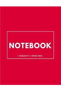 Notebook 1 Subject