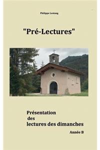 Pré-lectures B