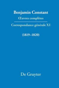 Correspondance GÃ©nÃ©rale 1819-1820