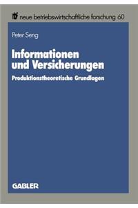 Informationen und Versicherungen