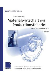 Materialwirtschaft Und Produktionstheorie