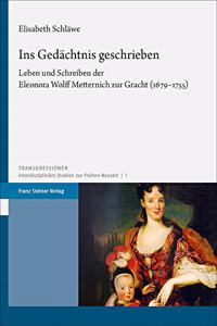 Ins Gedachtnis Geschrieben