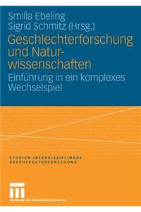 Geschlechterforschung Und Naturwissenschaften