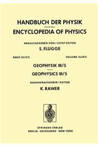 Geophysik III / Geophysics III