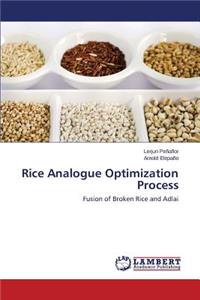 Rice Analogue Optimization Process