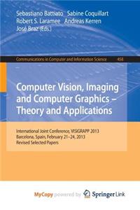 Computer Vision, Imaging and Computer Graphics -- Theory and Applications