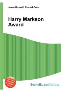 Harry Markson Award