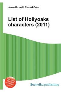 List of Hollyoaks Characters (2011)