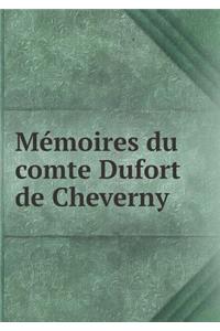 Mémoires Du Comte Dufort de Cheverny